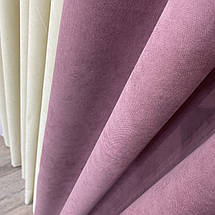 Штори мікровелюр Дует №450 пудра-крем, фото 4