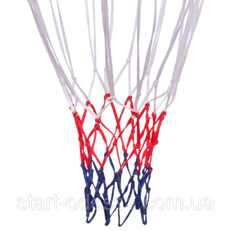 Сетка баскетбольная нейлон (пара) 12 петель - фото 1 - id-p1625327152