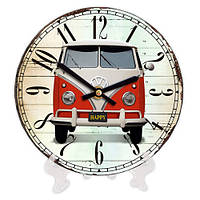 Годинник настінний круглий Volkswagen 18 см (CH18_P_15S176)
