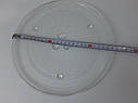 Скляна тарілка для СВЧ-печі універсальна, D= 255 mm, фото 5