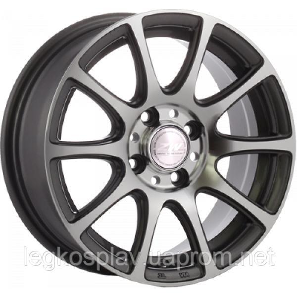 Диски Легкосплавні (Титани) на Ford, Peugeot ZW-1010 MK-P R14*6.0J PCD4 ...