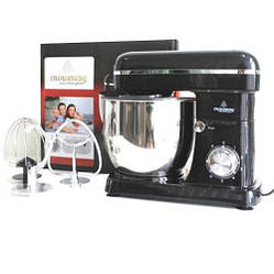 Кухонний Тістоміс Crownberg CB-3405 планетарний міксер, тістоміс із чашею на 5 літрів чорний