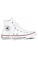 Кеды Converse Chuck Taylor All Star Hi Optical White M7650 унисекс белые высокие Converse размеры 36-44