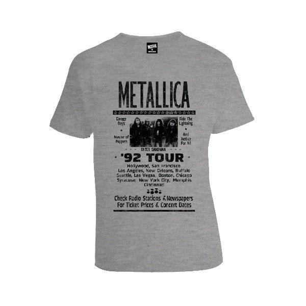 Футболка Metallica 92 Tour