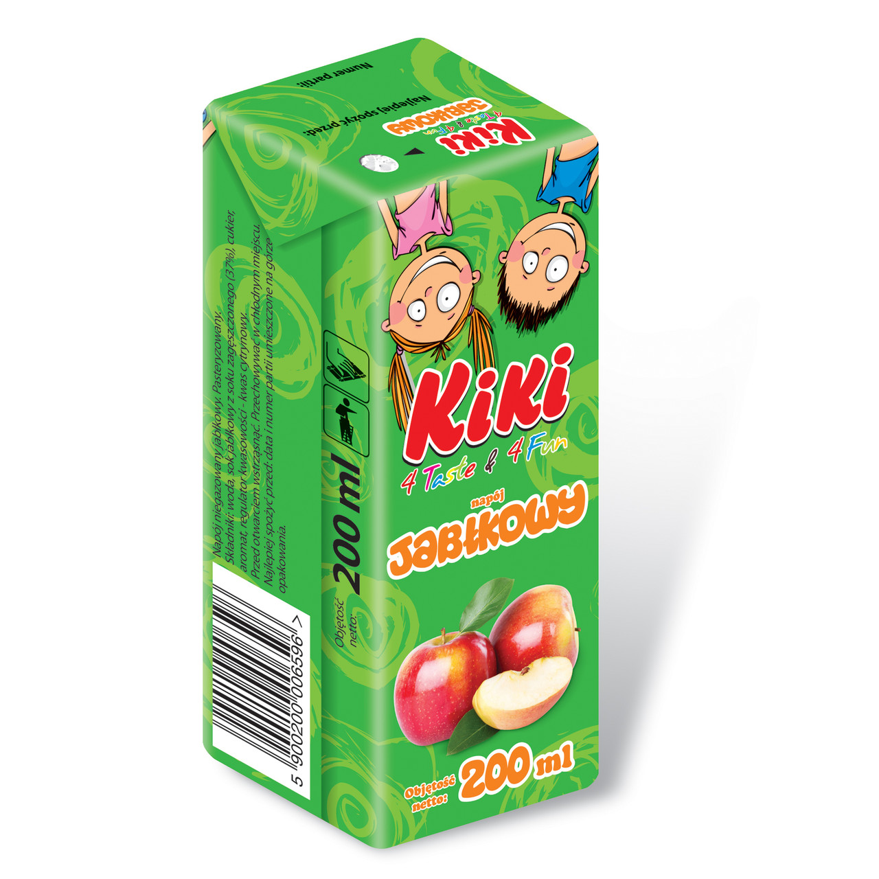 Яблочный нектар Kiki 200 мл - фото 1 - id-p1625334340