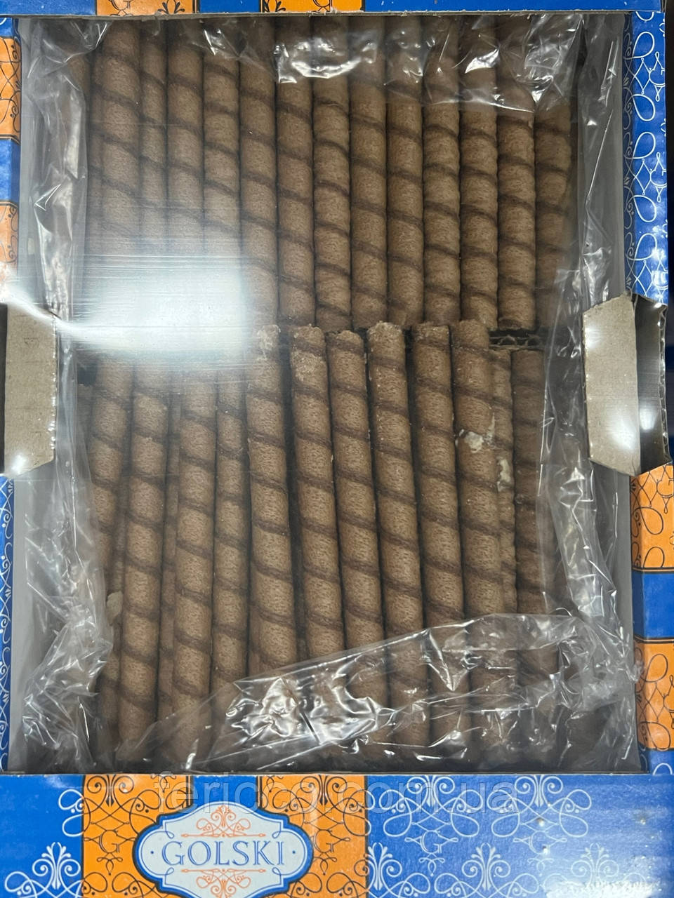 Вафельні трубочки Мііо капучіно ТМ Golski 2,3 кг, фото 1