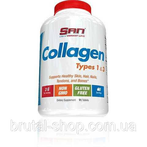 Колаген SAN Collagen Types 1 & 3 (90tab)