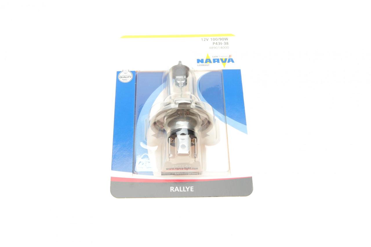 Галогенова лампа H4 Narva RALLYE 12v  100/90w, фото 1