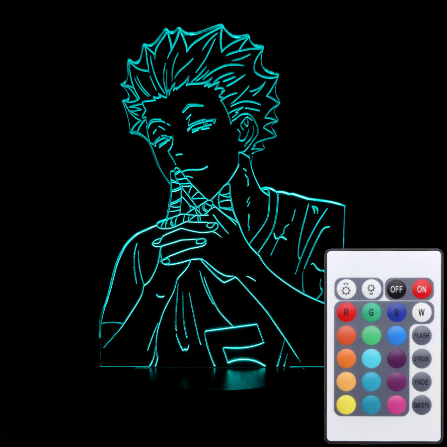 Акриловий світильник-нічник з пультом 16 кольорів Тендо Саторі tty-n001638