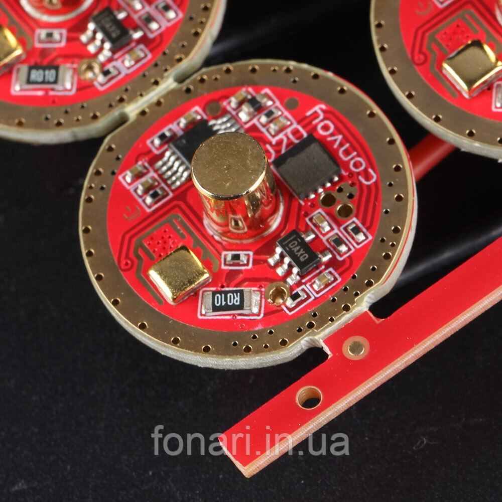 Драйвер для світлодіодів Cree XHP70.2, Cree XHP70.3 Hi, діаметр 22 мм (4.8A; 3-4.2V)