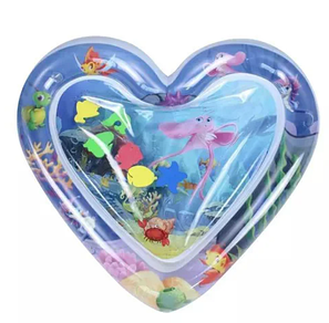 Водний килимок для дітей "Серце", що розвивається надувної аквакрік і для малюка, фото 2