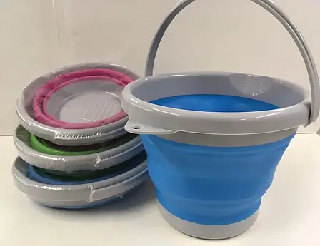 Ведро складне Collapsible Bucket, туристичне, 5 літрів, фото 2