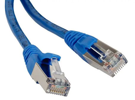 Інтернет мережевий LAN кабель патч-корд HX CAT 5E 5 метрів Синій, фото 2
