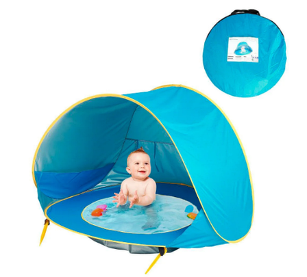 Палатка для дітей з басейном автоматична (WM-BABY POOL), фото 2