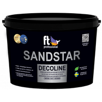 Декоративная краска с 3D эффектом SANDSTAR DECOLINE 5 л