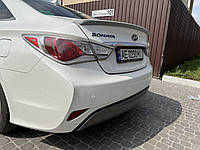 Спойлер лип Hyundai Sonata YF 2010-2015 ABS пластик под покраску