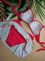 Купальник раздельный с юбкой JUNKER Элида 1119 красный (В НАЛИЧИИ ТОЛЬКО 44 46 52 УКР р-ры), фото 4