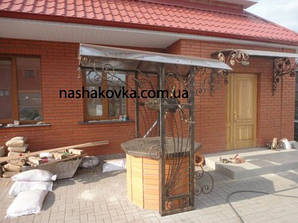 Декор Вулкан навіс кований