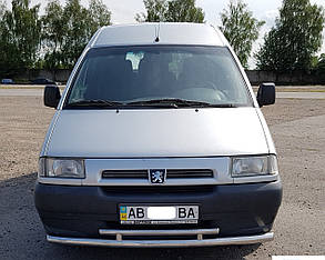 Захист бампера ВУС подвійний Peugeot Expert 1995-2006 кенгурятник захист задня дуги пороги