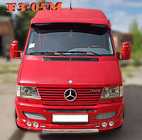 Защита бампера УС одинарный Mercedes Sprinter 1995-06, 2006-13, 2014+ кенгурятник защита задняя дуги пороги