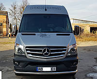 Защита бампера УС одинарный Mercedes Sprinter 2014+, 2006-13, 1995-06 кенгурятник защита задняя дуги пороги