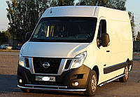 Защита переднего бампера УС двойной Nissan NV400 2010+ Кенгурятник защита бампера дуги пороги