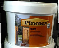 Пропитка PINOTEX FENCE для заборов и садовых построек из пиленой древесины 10 л