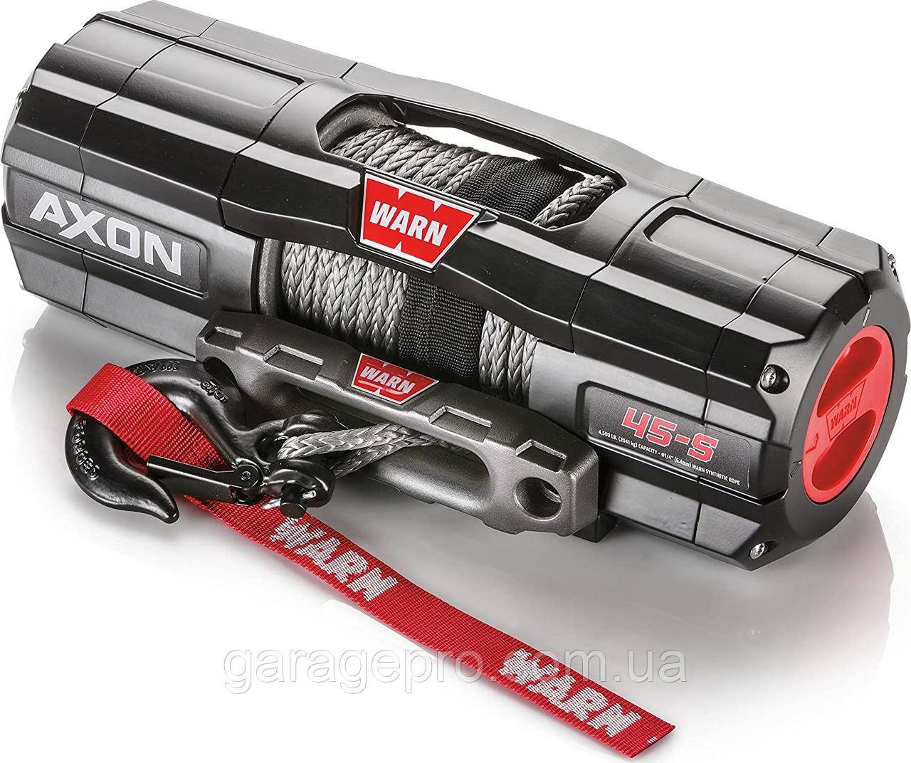 Лебідка з синтетичним тросом WARN AXON 45-S (12 Вольт / 2041 кілограм)