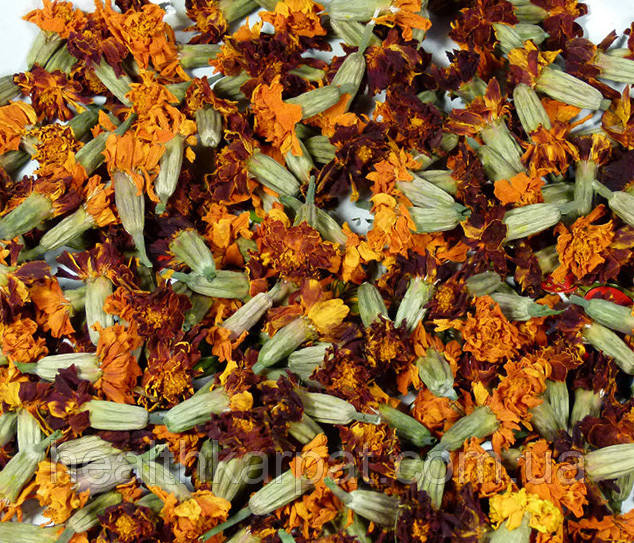 Чорнобривці квіти 500 грамм, фото 1