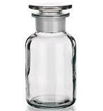 Бутель 125мл широке горло світле скло, фото 2