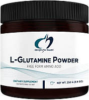 Designs for Health L-Glutamine Powder / Л-глутамин порошок 250 гр