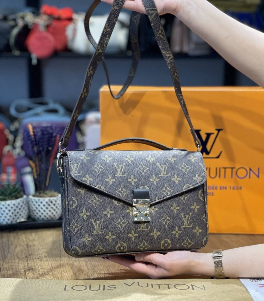 Жіноча сумка Louis Vuitton, 25*19*11 см, 931111, фото 1