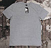 Футболка чоловіча норма однотонна без коміра, фото 6