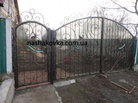 Ковані ворота та паркани, фото 1