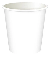 Бумажные стаканы для кофе 110 мл, белый, 50 штук в рукаве