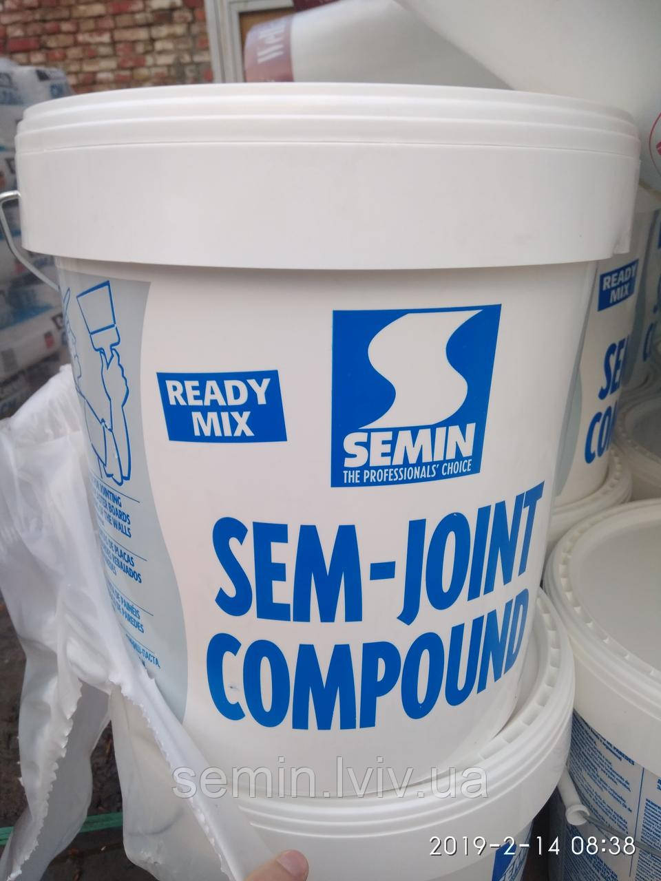 Фініш паста Semin SEM-JOINT COMPOUND 15кг (франція)