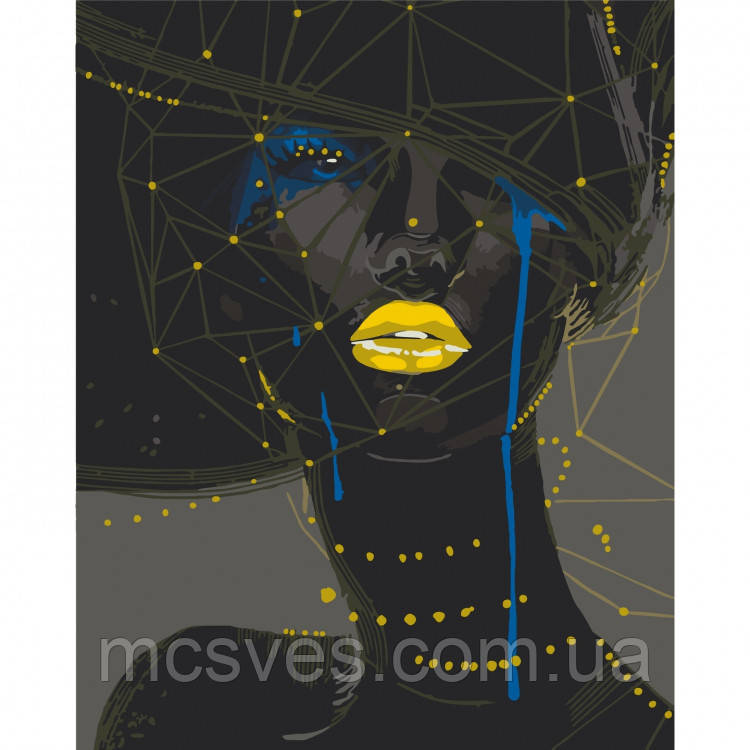 Картина за номерами "Жінська геометрія" Art Craft 10308-AC 40х50 см, фото 1