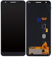Дисплей модуль тачскрин Google Pixel 3a чорний OLED