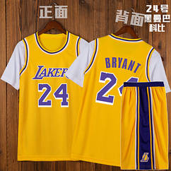 Баскетбольна форма Кобі Браянт 24 Лос Анджелес Лейкерз комплект Bryant Kobe Lakers