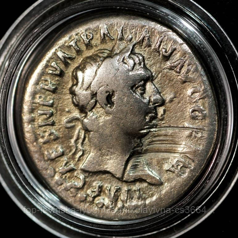 Монета Древнего Рима денарий Фаустина Августа - фото 2 - id-p1625489606