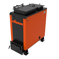 Шахтний котел холмова тривалого горіння Вітязь Long с верхньою загрузкою трьохходовий