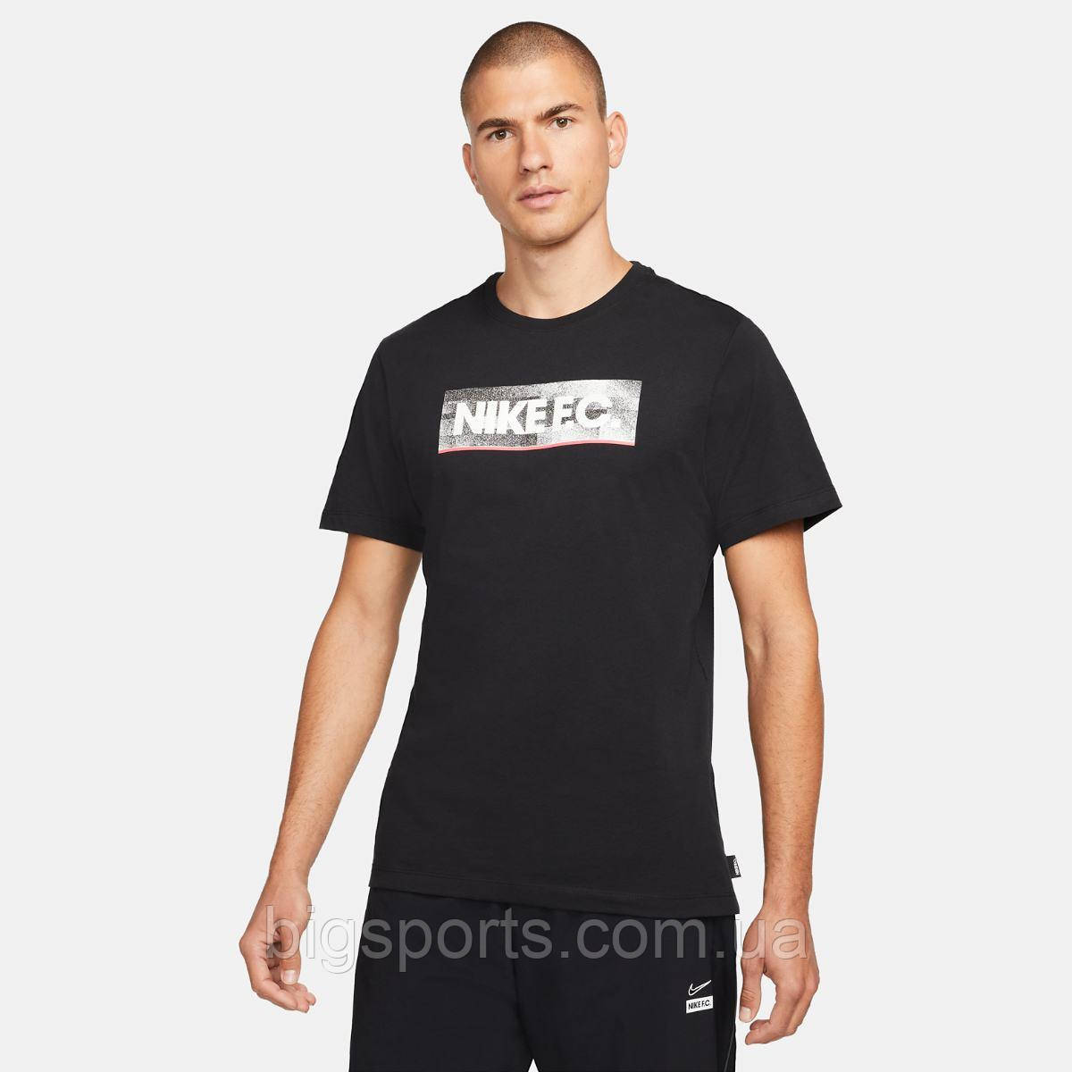 Футболка чоловік. NIKE M FC TEE SEASONAL BLOCK (арт.  DH7444-010)