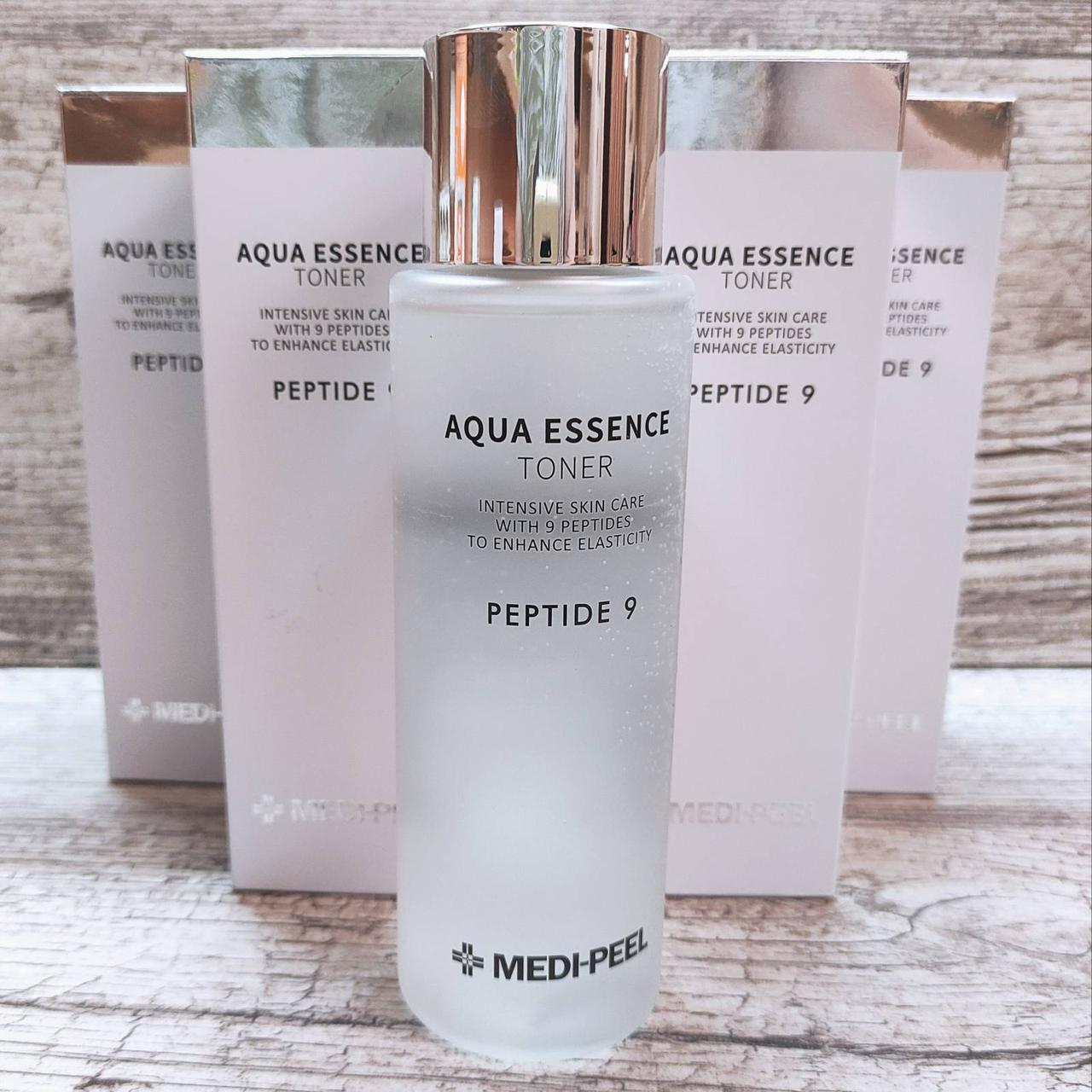 Пептидний тонер-есенція для зрілої шкіри Medi-peel Peptide 9 Aqua Essence Toner