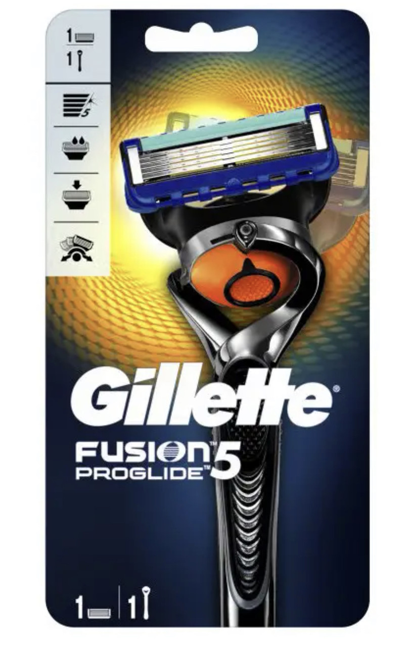 Станок для гоління Gillette Fusion5 ProGlide Flexball з 1 змінним картриджем, фото 1