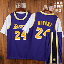 Баскетбольна форма Кобі Браянт 24 Лос Анджелес Лейкерз комплект Bryant Kobe Lakers