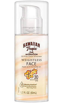 Сонцезахисний лосьйон для обличчя Hawaiian Tropic SPF30 Silk Hydration Weightless Sunscreen Lotion 50 мл