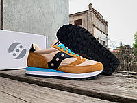 Мужские кроссовки Saucony Jazz 81 70539-19s Rust Brown рыжие Оригинал