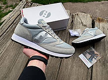Чоловічі кросівки Saucony Jazz 81 70539-3s Grey Silver сірі Оригінал, фото 5