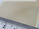 Аксесуари для моделістів-освітлення сітка плетена, розмір осередки 0.7 х 0.7 х 0.25, розмір 45 х 85 мм, фото 2