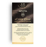 APIVITA My Color Elixir, Краска для волос без аммиака № 6.18 Блонд темный Sandre Pearl